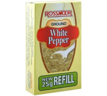 ROSSMOOR WHITE PEPPER GROUND REFIL 25GM