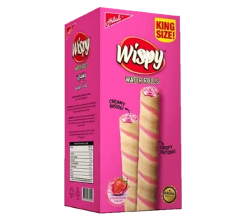 HILAL WISPY WAFER ROLLS STRAWBERY  12PC PACK