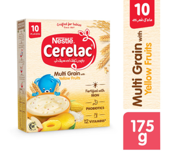 NESTLE CERELAC YELLOW FRUIT 175G