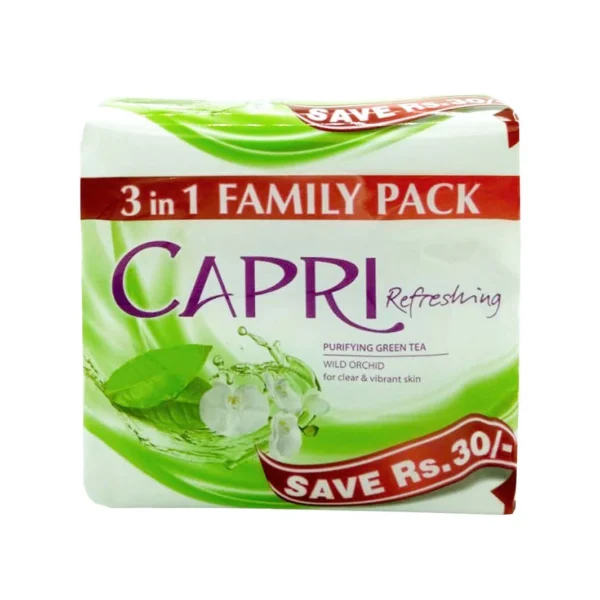 CAPRI SOAP GREEN TEA 3IN1