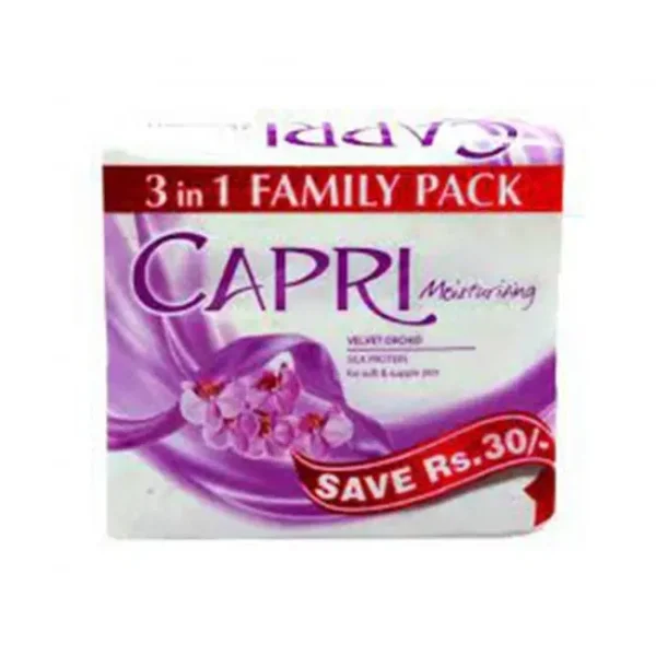 CAPRI SOAP VELVET 3*135GM