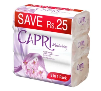 CAPRI SOAP VELVET ORCHID 3*160GM