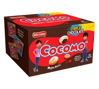 BISCONNI COCOMO TRIPLE CHOCLATE 24PC PACK
