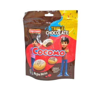 BISCONNI COCOMO TRIPLE CHOCOLATE POUCH