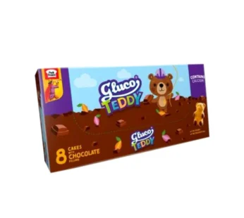 PEEK FREAN GLUCO TEDDY CHOCOLATE 8PC PACK